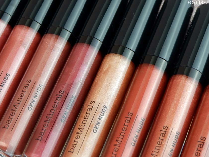 画像：ベアミネラル「ジェン ヌード メタリック パテント リップラッカー」