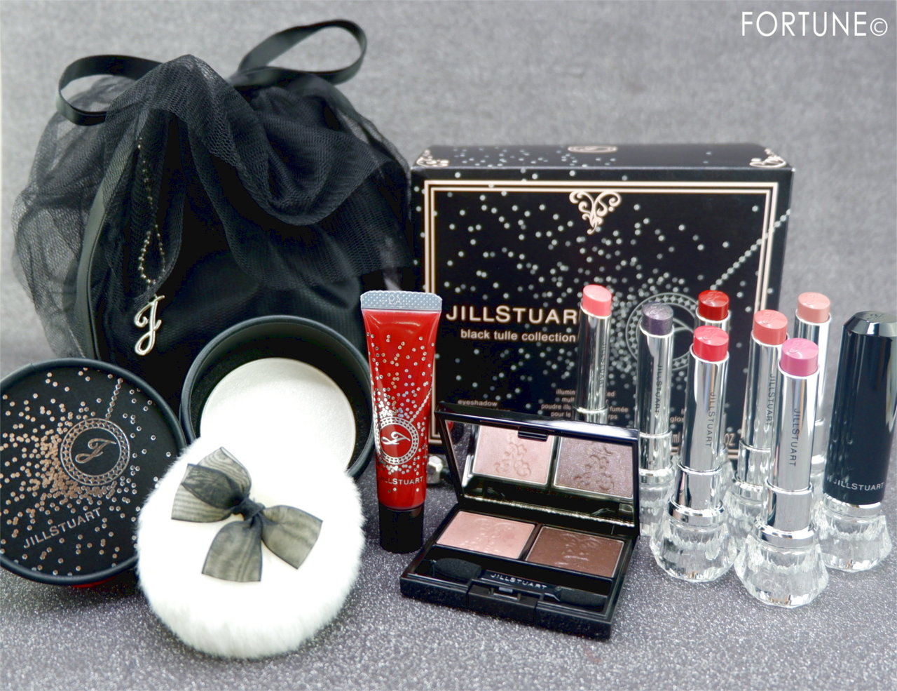 ジルスチュアート＜My black dress＞2019クリスマスコフレ「ブラックチュール コレクション」／2019冬新作コスメ「ルージュ ティントインドリーム」