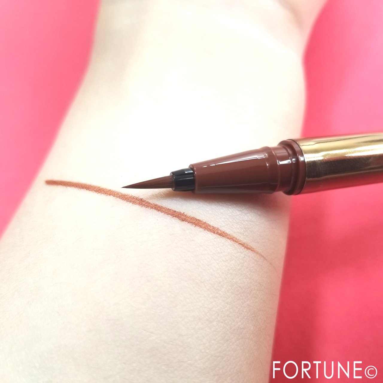 エクセル excel  2019秋新作　2019新作コスメ　スキニーリッチライナーRL04　テラコッタ　リキッドアイライナー