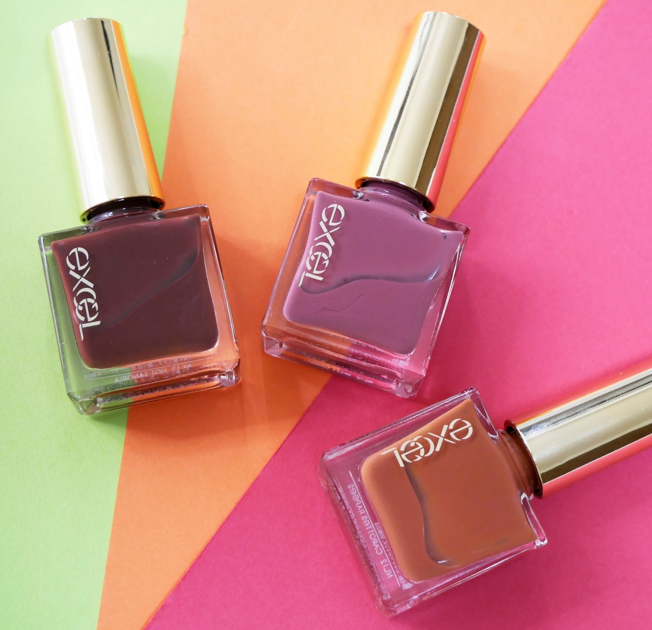 エクセル excel 2019秋新作コスメ 2019秋新作　ネイルポリッシュN　NL10 ソルティチェリー NL12 キャロットラペ　NL13 ホットサングリア