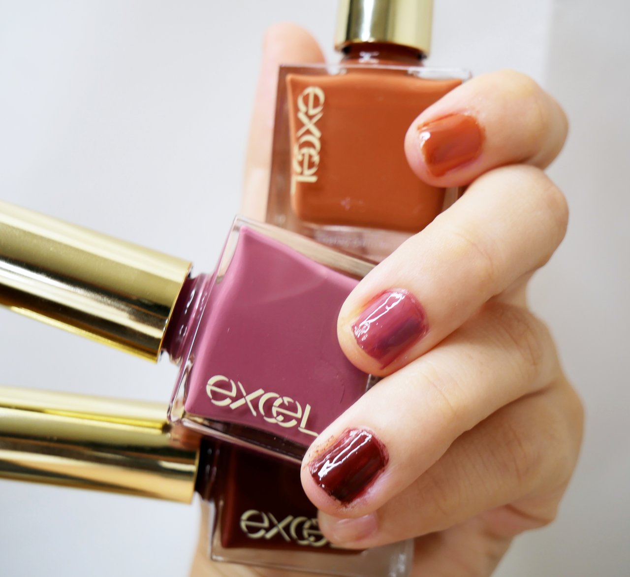 エクセル excel 2019秋新作コスメ 2019秋新作　ネイルポリッシュN　NL10 ソルティチェリー NL12 キャロットラペ　NL13 ホットサングリア