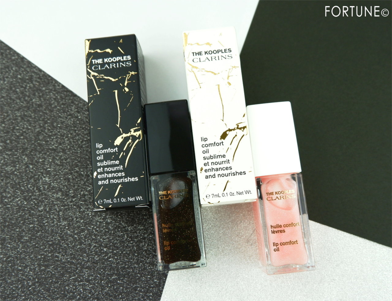 クラランス「コンフォートリップオイル」2019冬新色「ダークストーン」「ライトストーン」