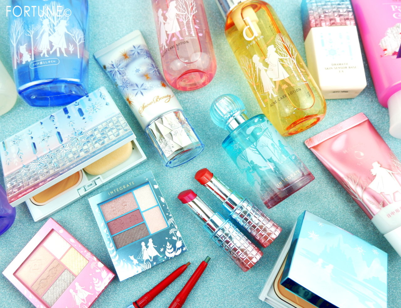 資生堂5ブランド「アナと雪の女王2」コラボ限定コスメ