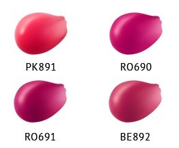 ジューシー クッション ルージュ　エスプリーク　ピンク　ローズ　