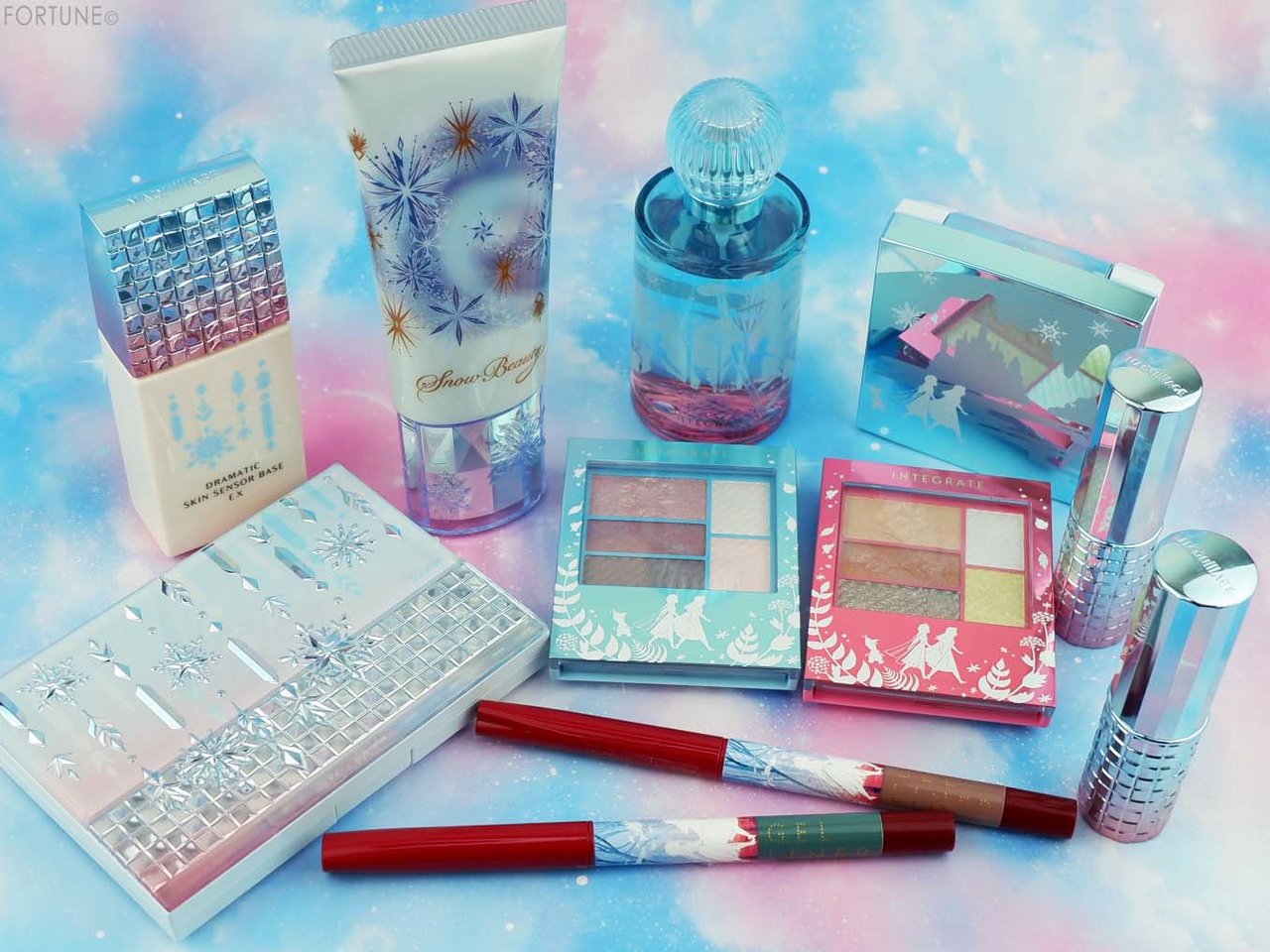 画像：資生堂「アナと雪の女王２」限定デザイン商品