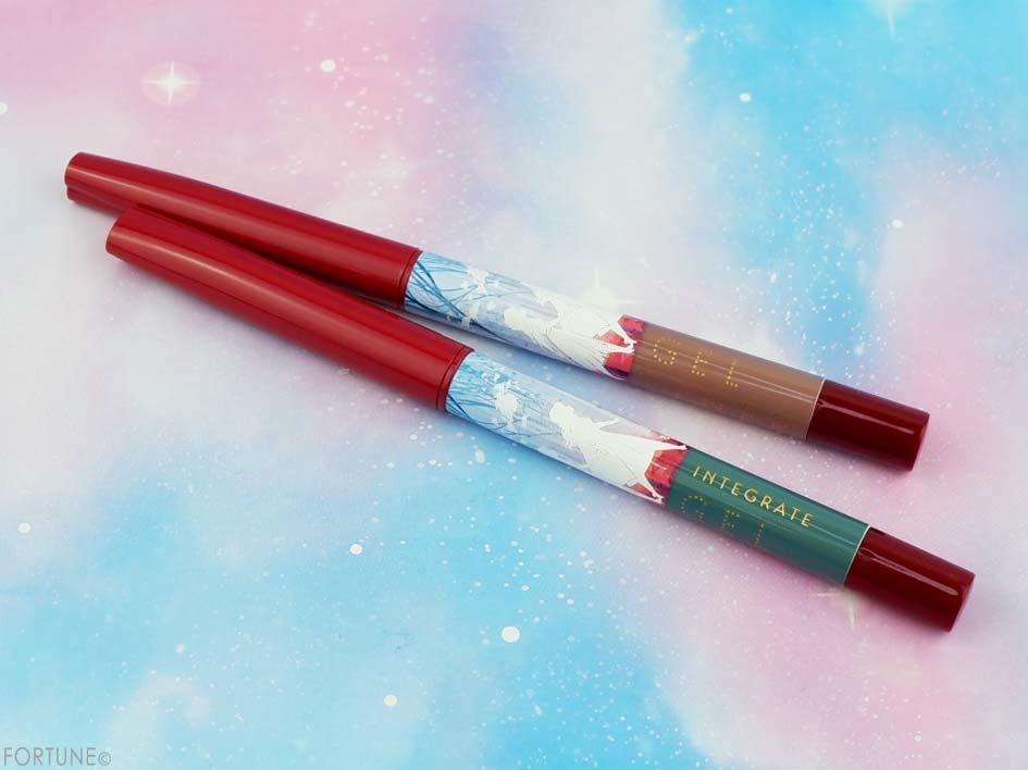 画像：資生堂「アナと雪の女王２」限定デザイン商品　インテグレート「スナイプジェルライナー F2」「スナイプジェルライナー（シャドウタッチ）F2」