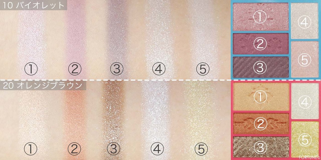 画像：資生堂「アナと雪の女王２」限定デザイン商品　インテグレート「トリプルレシピアイズ F2」スウォッチ