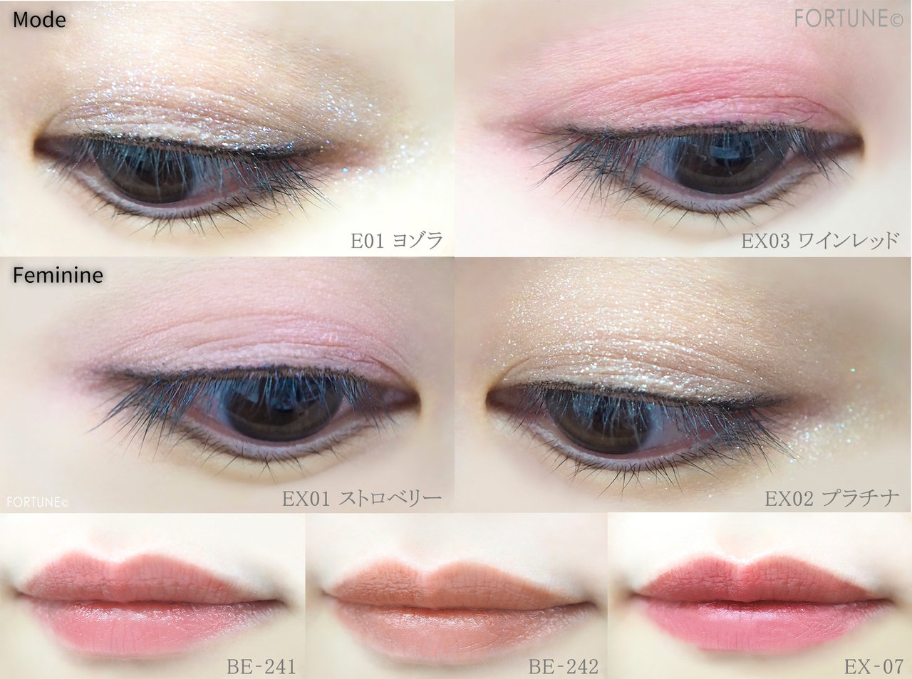 画像：コフレドール「Winter Premium Gift」2019クリスマスコフレ「プレイフルカラー アイ＆フェイス ホリデーコレクションa／b」