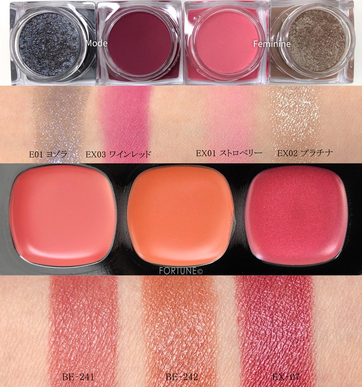 画像：コフレドール「Winter Premium Gift」2019クリスマスコフレ「プレイフルカラー アイ＆フェイス ホリデーコレクションa／b」