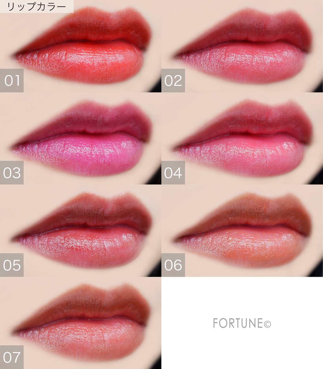 画像：Fujiko（フジコ）miniシリーズ「ミニウォータリールージュ」リップカラー　使用感