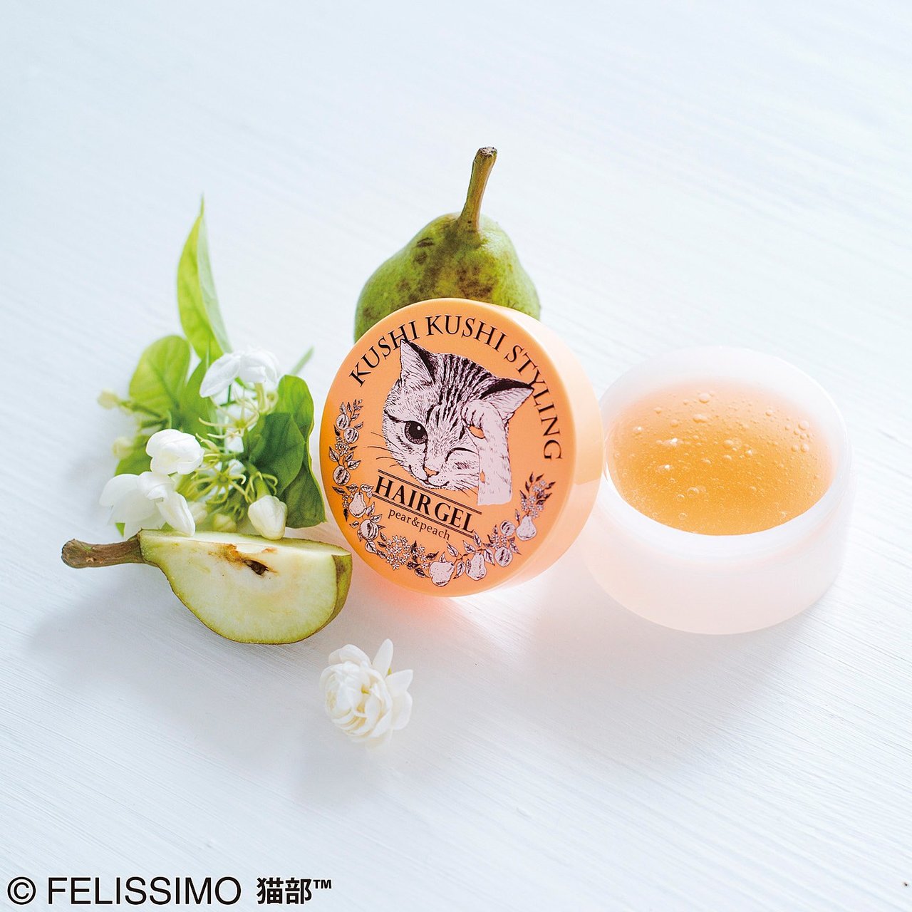 画像：フェリシモ猫部™　くしくし毛づくろい 3Dスタイリングヘアジェル