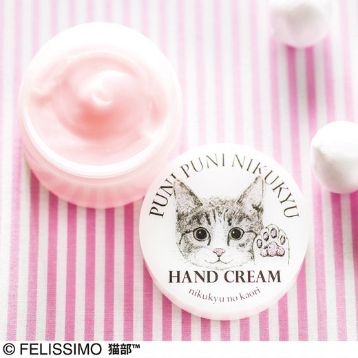 画像：フェリシモ猫部™　あの猫（こ）とおそろい！?　プニプニ肉球の香り　ハンドクリームの会