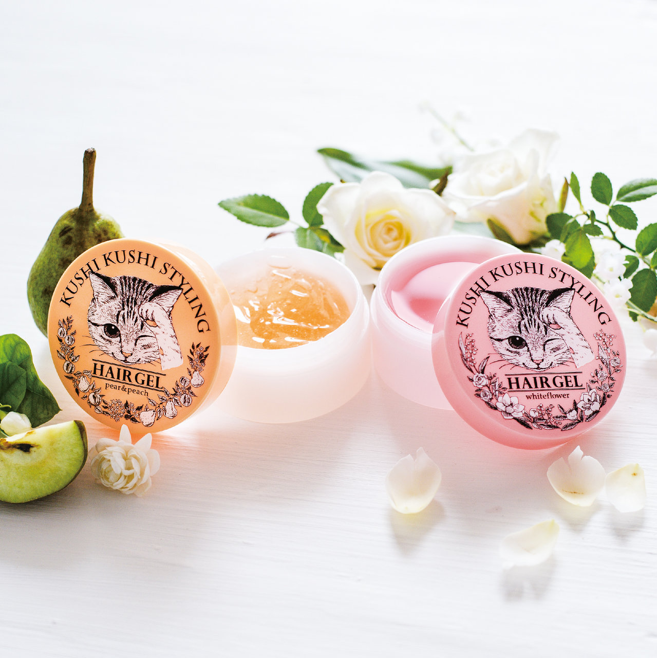 画像：フェリシモ猫部™　くしくし毛づくろい 3Dスタイリングヘアジェル