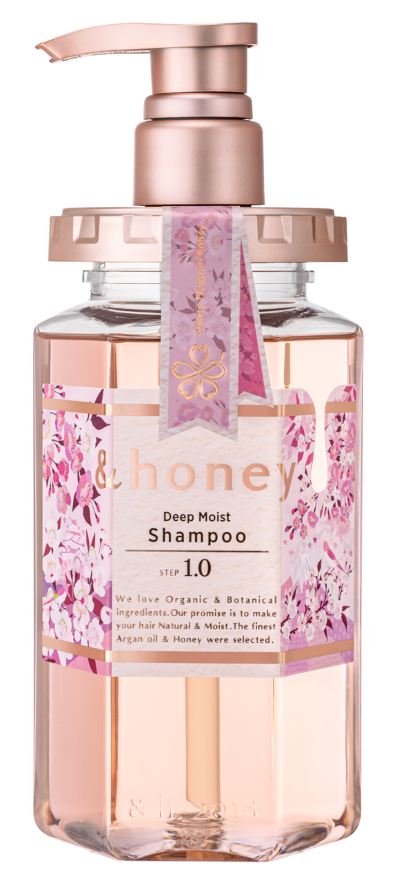 アンドハニー ディープモイスト 限定チェリーブロッサム　シャンプー