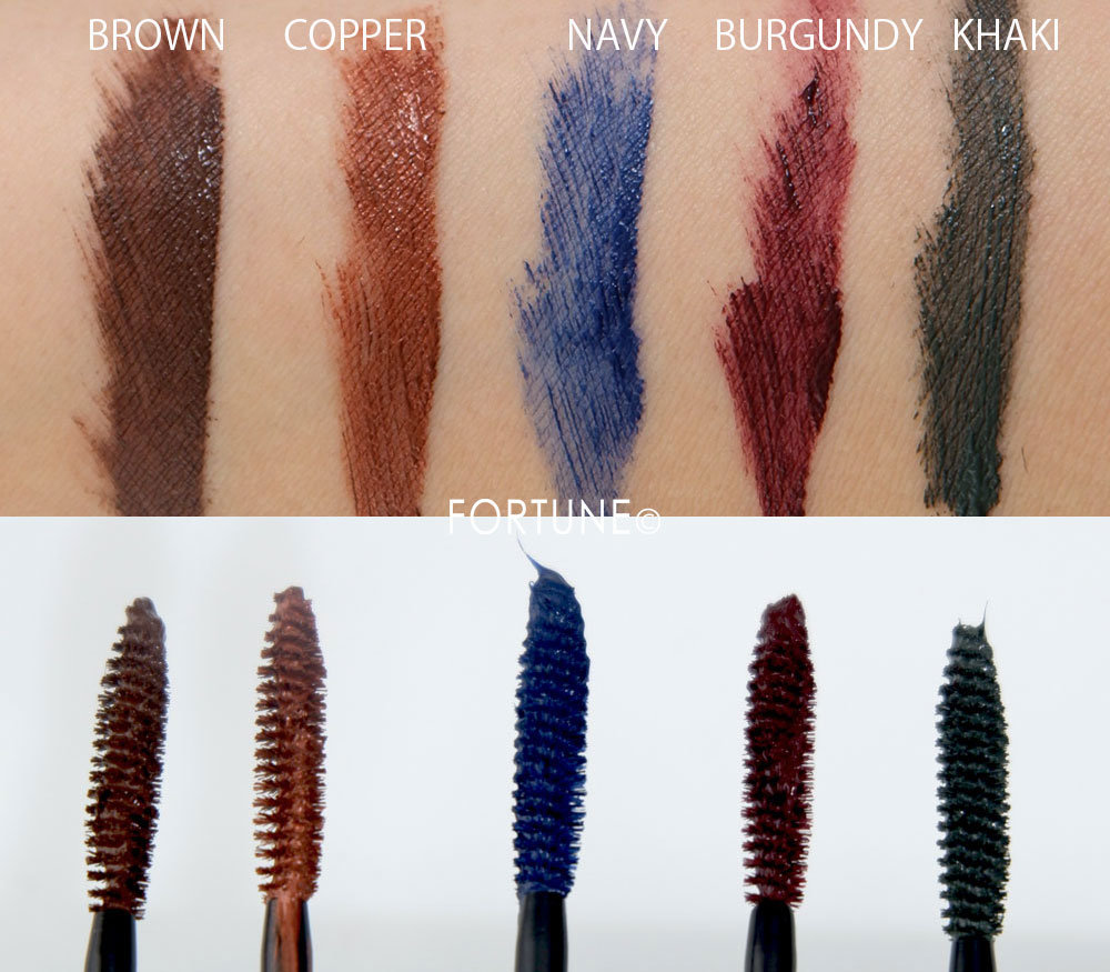 UZU(ウズ)モテマスカラ/BROWN・COPPER・NAVY・BURGUNDY・KHAKI