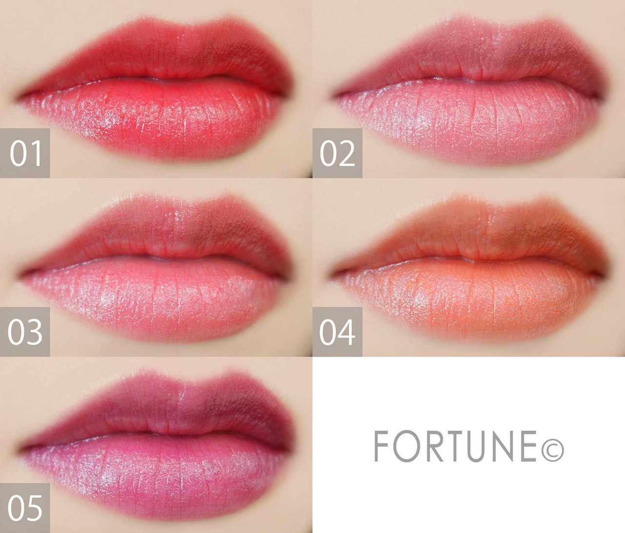 画像：LUNASOL（ルナソル）「シームレスマットリップス」定番10色　使用感