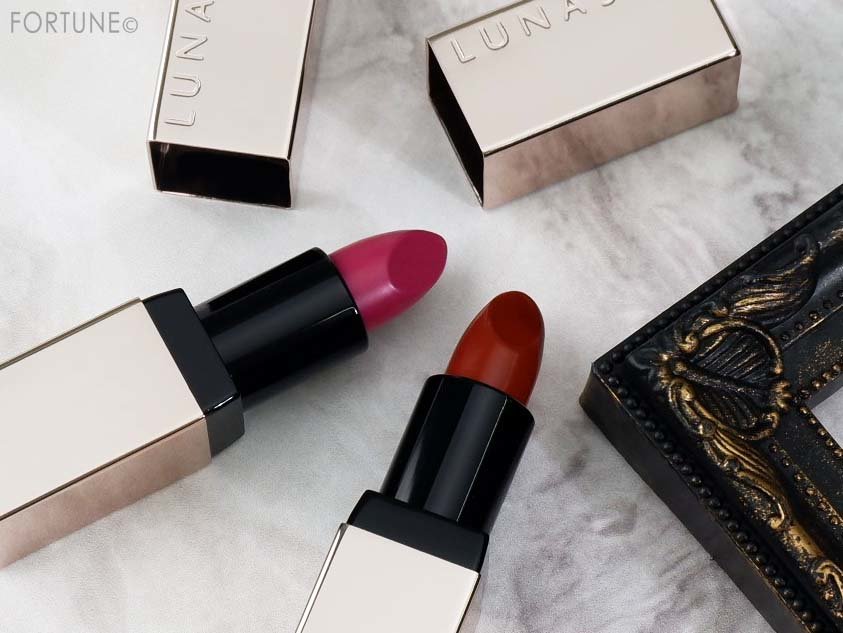 画像：LUNASOL（ルナソル）「シームレスマットリップス」限定2色