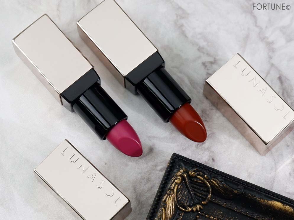 画像：LUNASOL（ルナソル）「シームレスマットリップス」限定2色