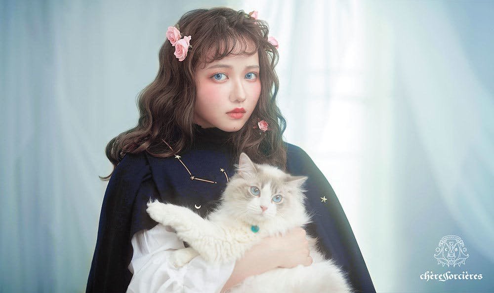 魔女コスメ　薔薇の魔女アイシャドウパレット