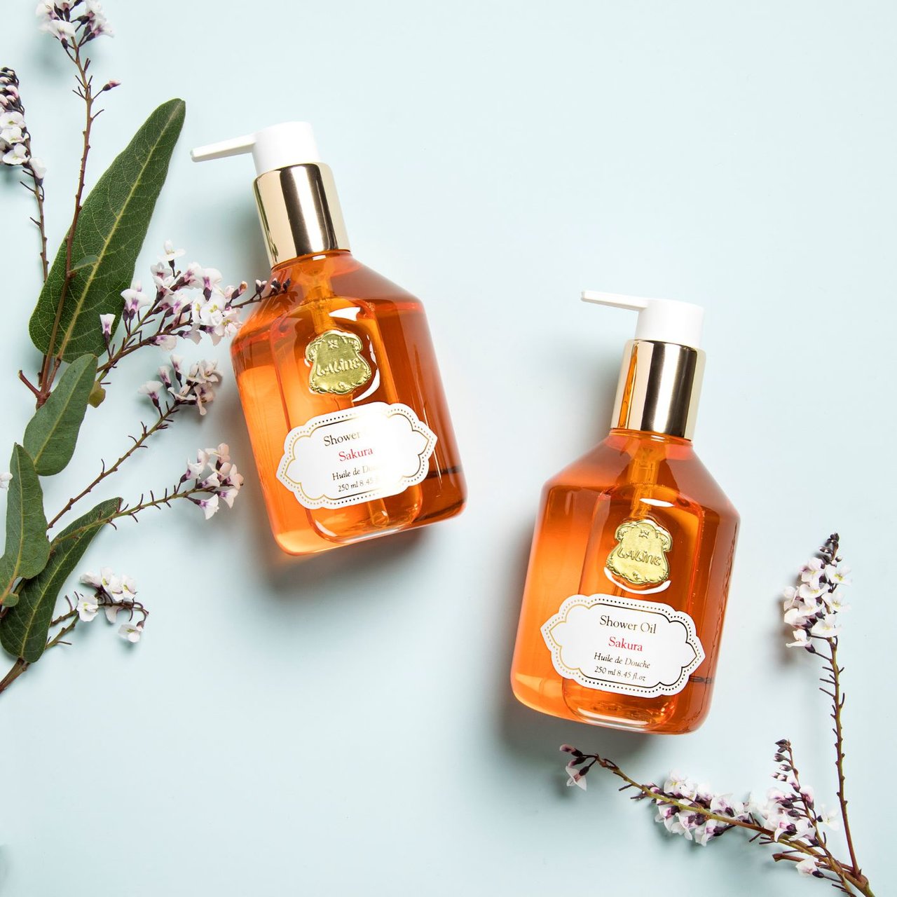Laline(ラリン)　シャワーオイル サクラ