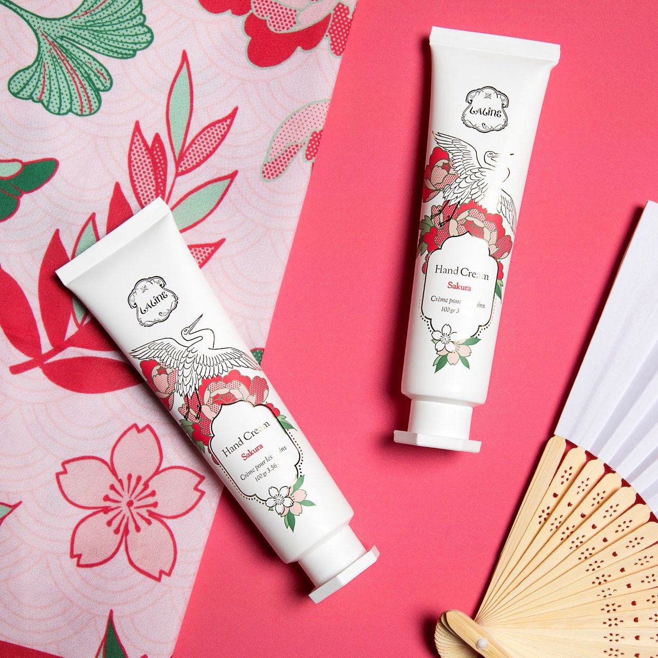 Laline(ラリン)　ハンドクリーム サクラ