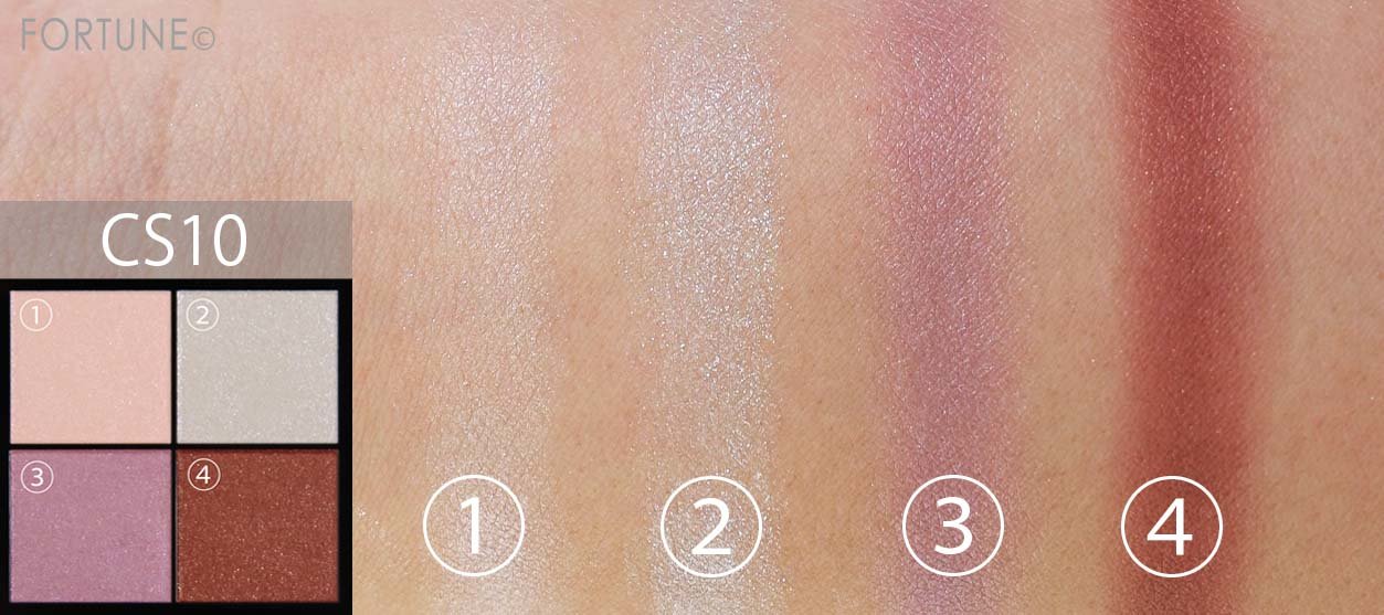 画像：エクセル「リアルクローズシャドウ」CS10 （オーロラプリーツ）　スウォッチ