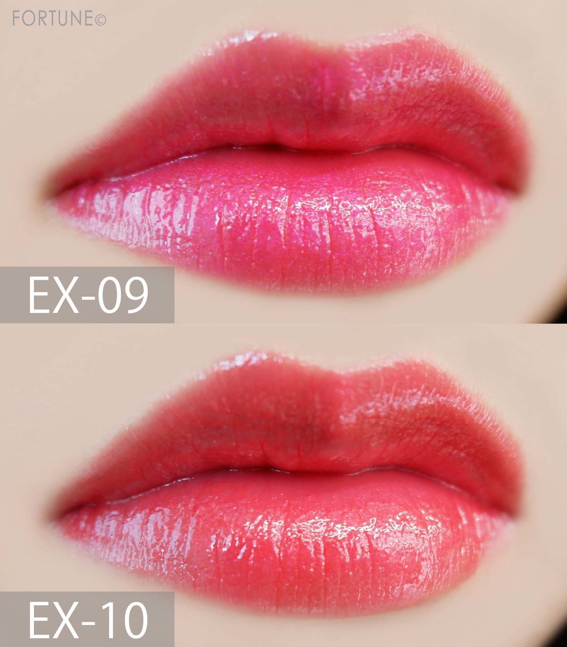 画像：COFFRET D'OR（コフレドール）「スキンシンクロルージュ」限定色　使用感