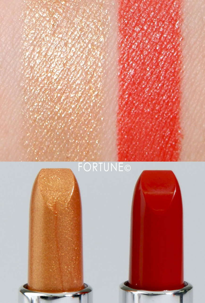 画像：ちふれ「ちふれ 口紅（詰替用）」新色＆限定色　スウォッチ