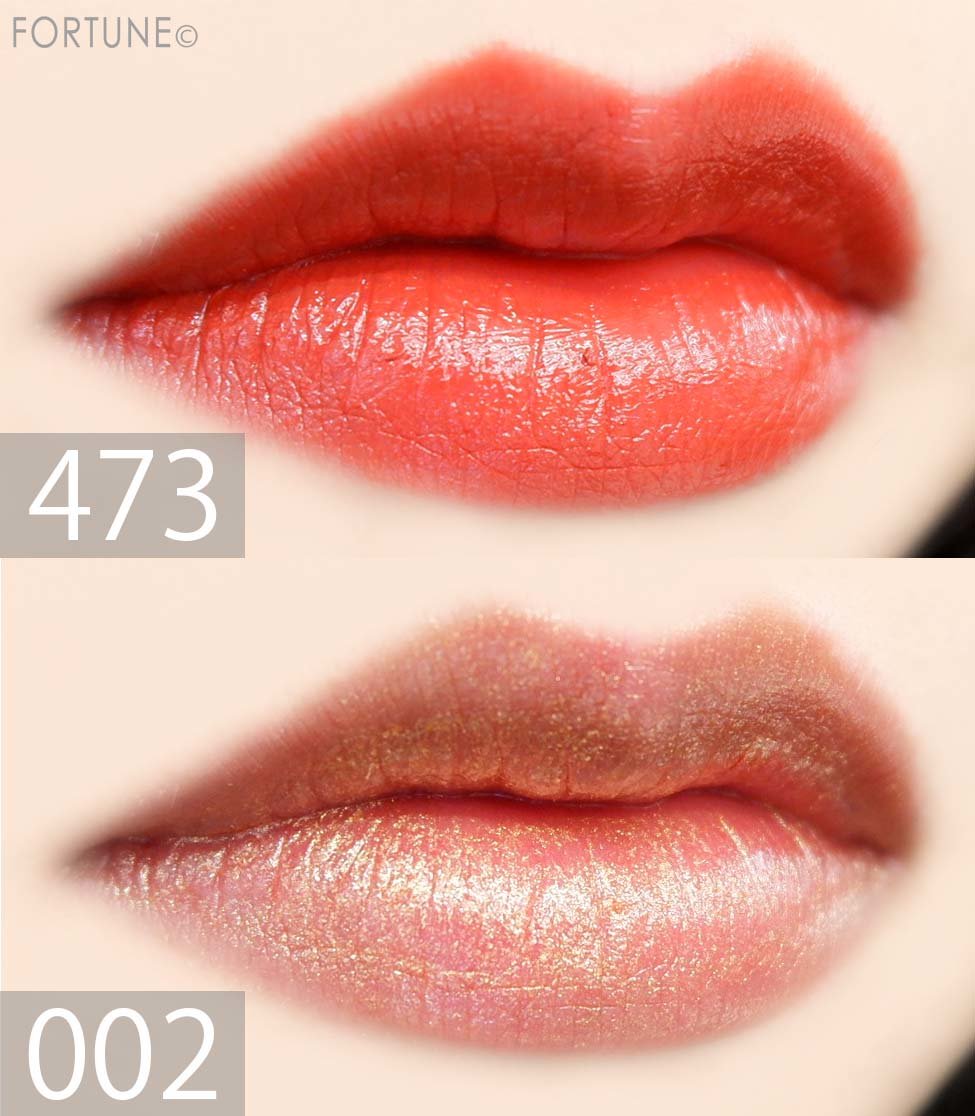 画像：ちふれ「ちふれ 口紅（詰替用）」新色＆限定色　使用感