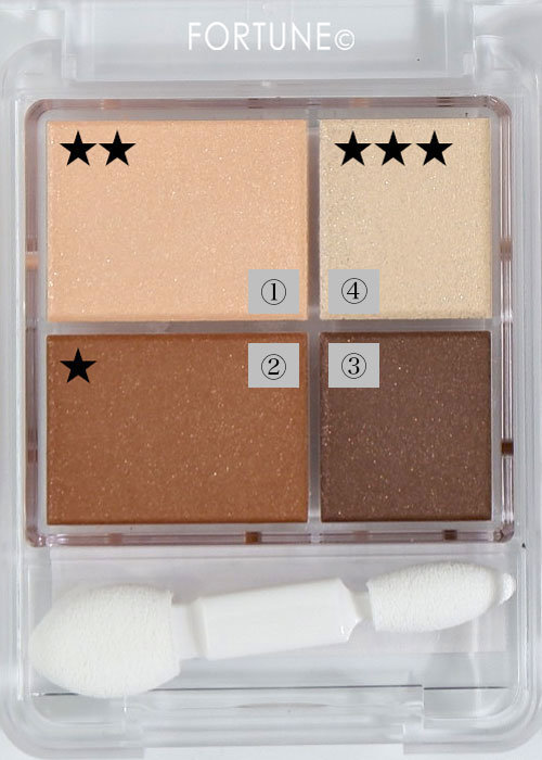 ちふれ グラデーション アイシャドウ＜全5色＞