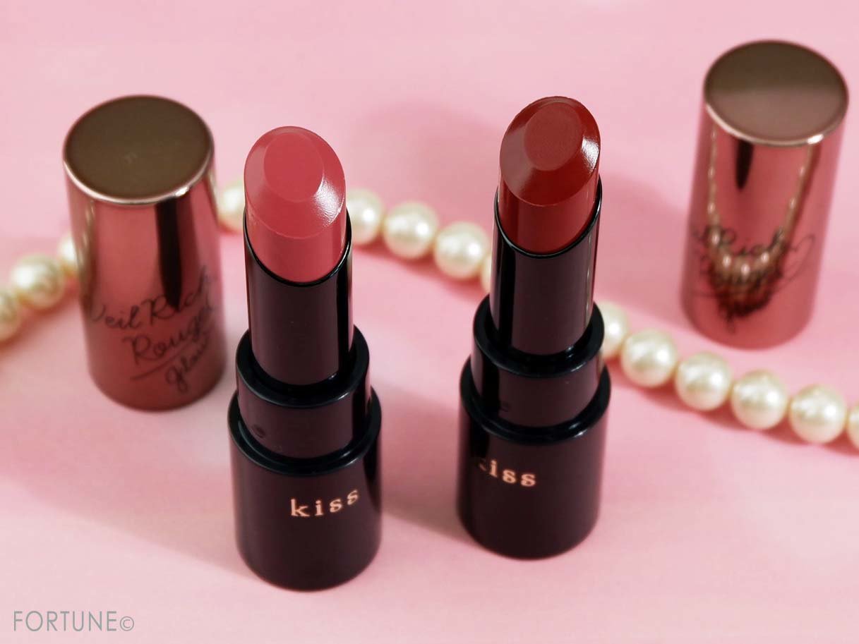 画像：kiss（キス）「キス ヴェールリッチルージュ グロウX」バレンタイン限定カラー