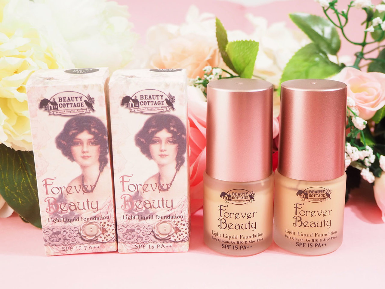 BEAUTY COTTAGE(ビューティーコテージ)ベースメイク「フォーエバービューティー ライトリキッドファンデーション」