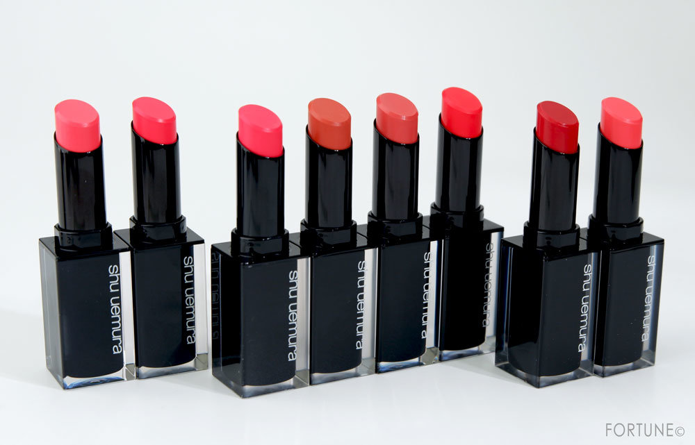 画像：shu uemura（シュウ ウエムラ）「ルージュ アンリミテッド / マット / ラッカーシャイン」