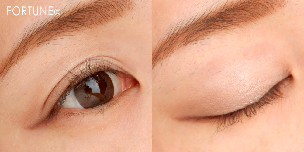 画像：LANCÔME（ランコム）「イプノ パレット」02 ベージュ ブリュレ　使用感