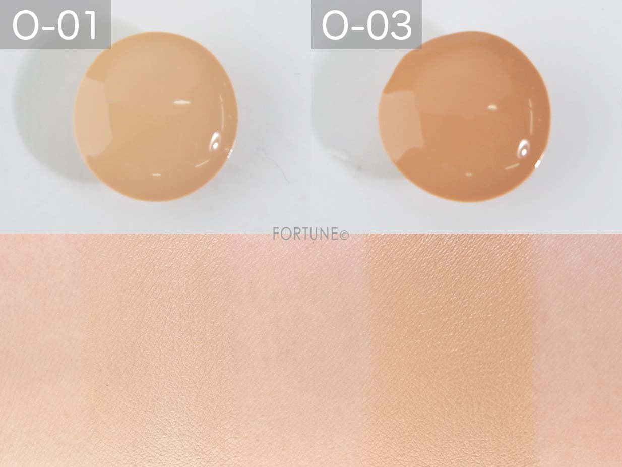 画像：LANCÔME（ランコム）「タンイドル ウルトラ ウェア リキッド」新色2色　スウォッチ