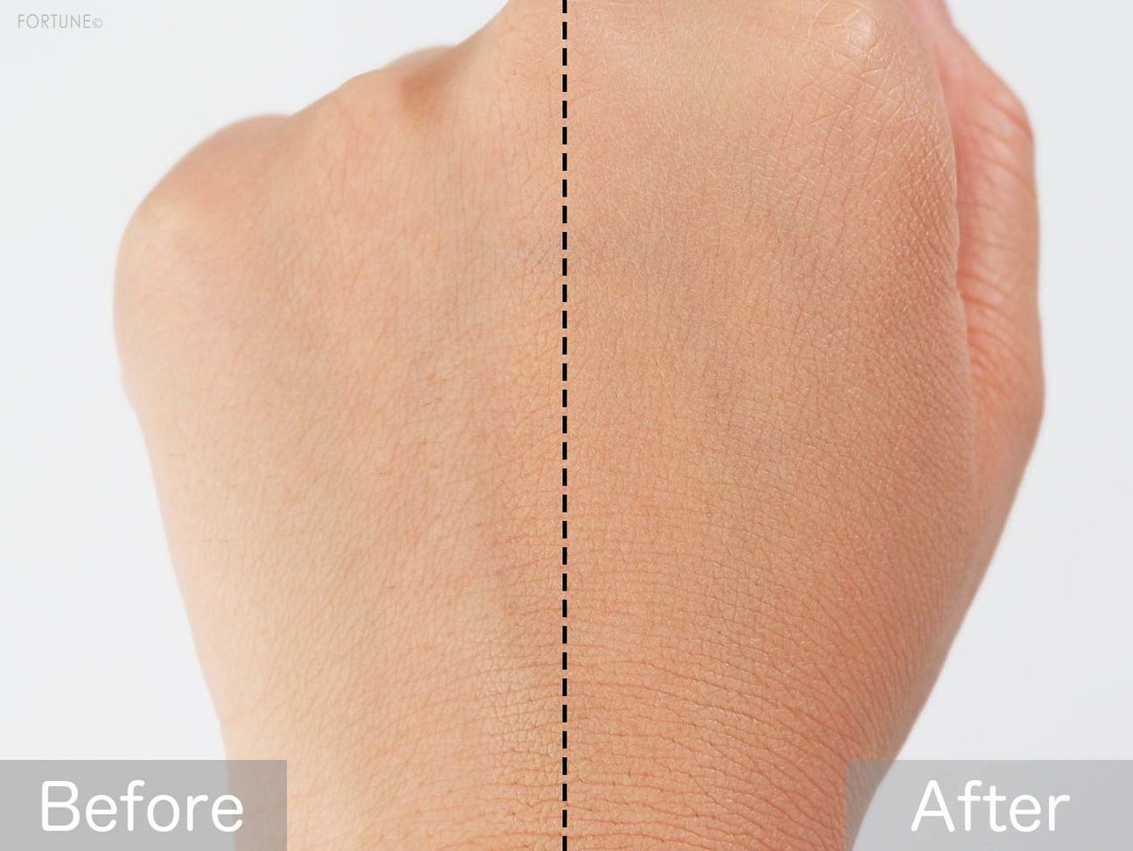 画像：LANCÔME（ランコム）「タン クラリフィック クッションコンパクト H」使用感