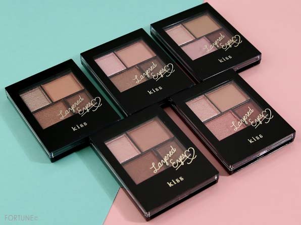 画像：kiss（キス）「レイヤードアイズ」全5色