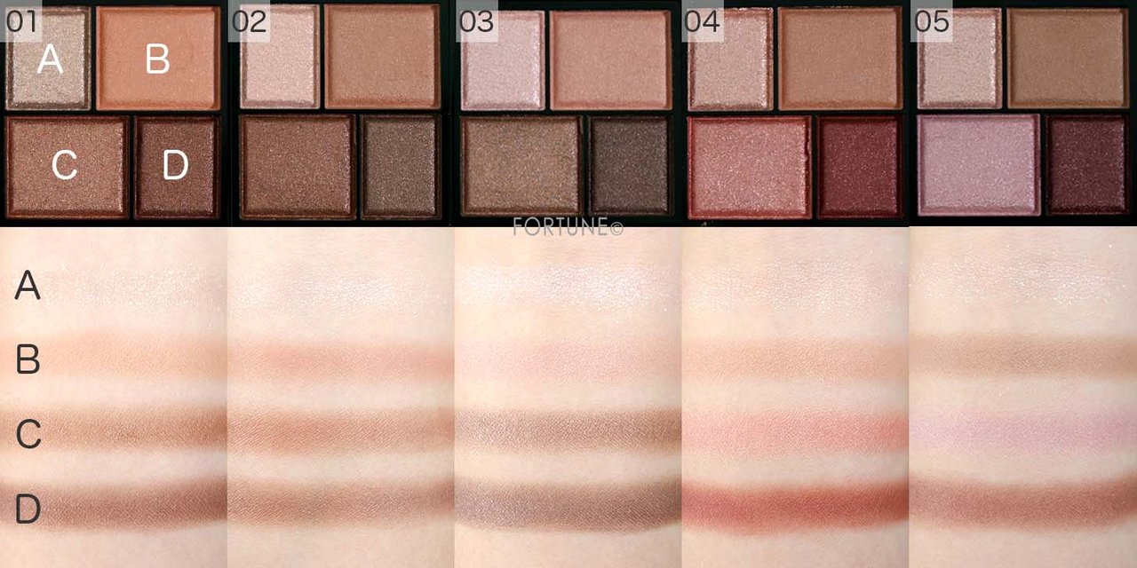 画像：kiss（キス）「レイヤードアイズ」全5色　スウォッチ