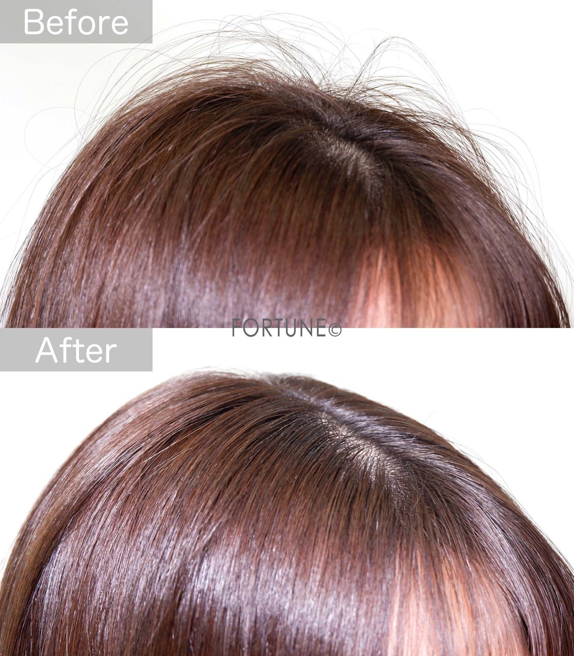 画像：plus eau（プリュスオー）「ポイントリペア」　使用感