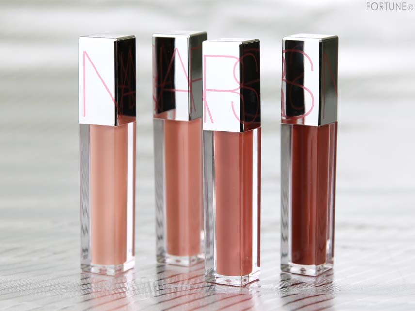 画像：NARS（ナーズ）「ローデッド リップラッカー」全4色