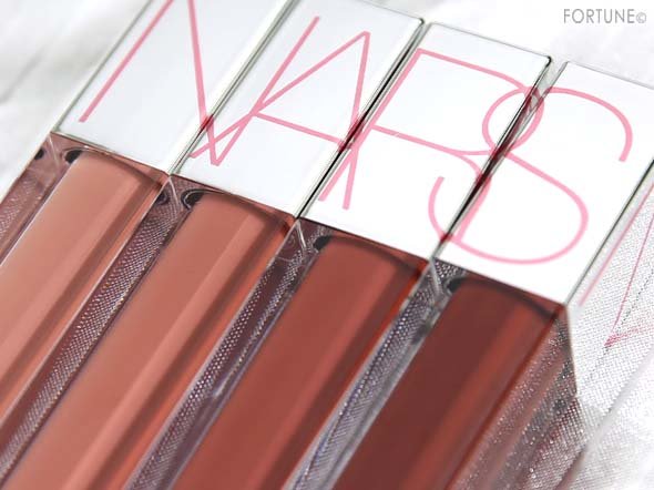 画像：NARS（ナーズ）「ローデッド リップラッカー」全4色