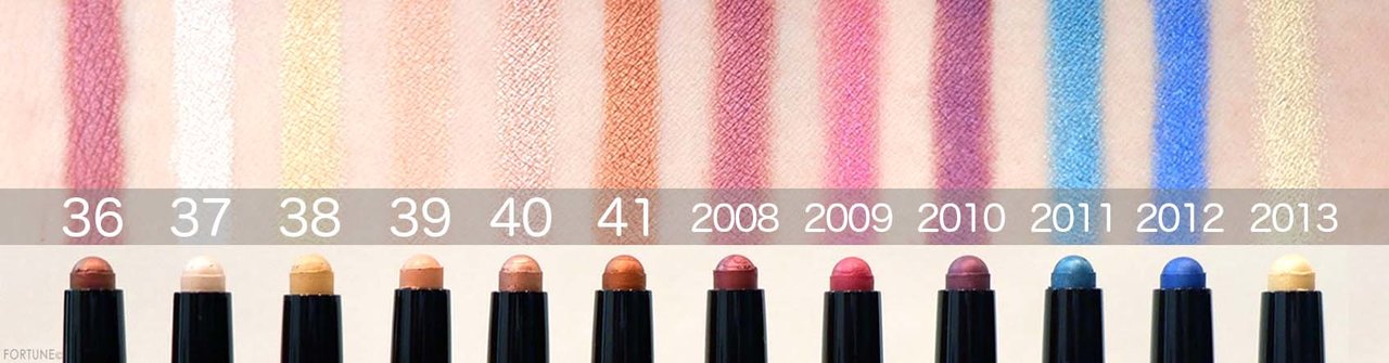 画像：LAURA MERCIER（ローラ メルシエ）「キャビアスティック アイカラー」新色12色　スウォッチ