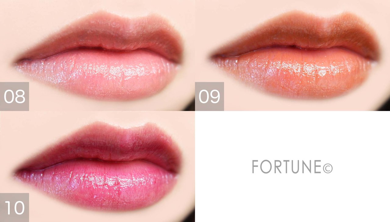 画像：B IDOL（ビー アイドル）「つやぷるリップ」新3色　使用感