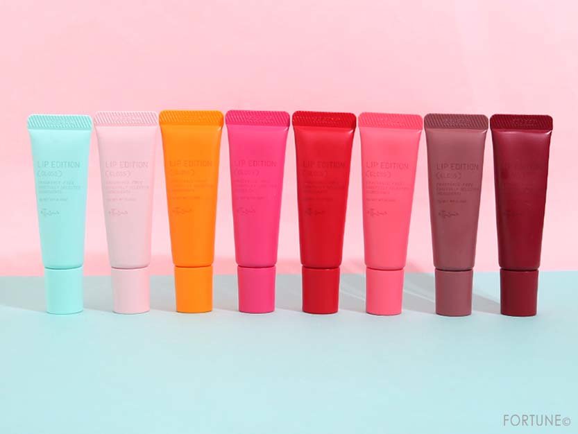 画像：エテュセ「リップエディション（グロス）」全8色