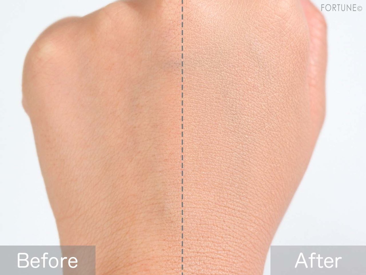 画像：L'ORÉAL PARIS（ロレアル パリ）「インファリブル フレッシュウェア ファンデーション」新色　使用感