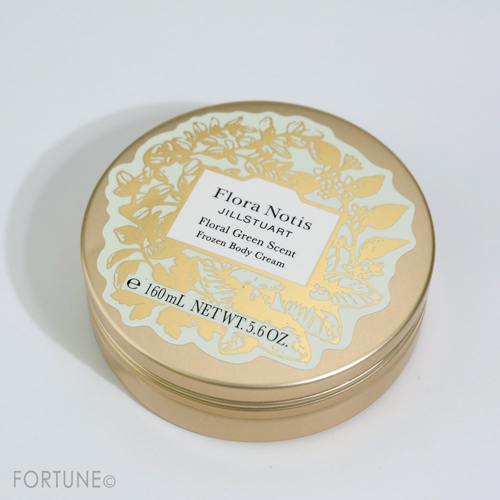 画像：JILL STUART Beauty フローラノーティス「フローラルグリーン　フローズンボディクリーム」
