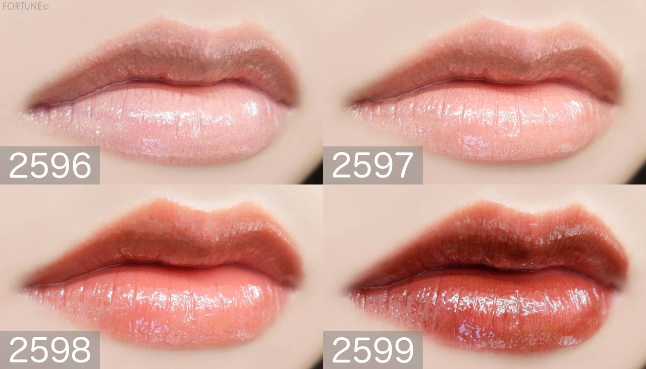 画像：NARS（ナーズ）「ローデッド リップラッカー」全4色　使用感