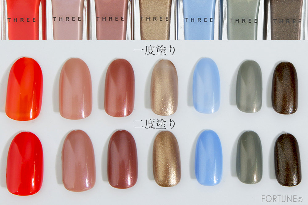 THREE ネイルポリッシュ 全7色｜2020夏コレクション