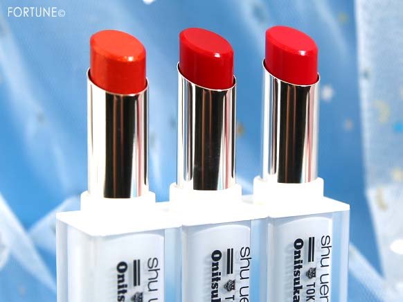 画像： シュウ ウエムラ × オニツカタイガー「ルージュ アンリミテッド ラッカーシャイン」