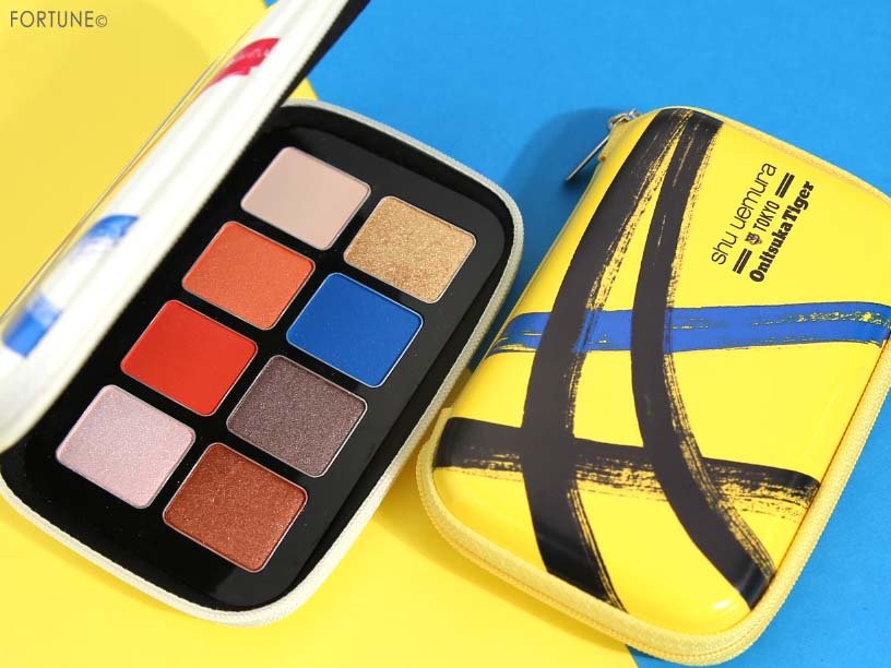 画像：シュウ ウエムラ × オニツカタイガー「ビヨンド ザ リミット アイパレット」「セット ザ モーション アイパレット」